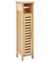 Armoire pour toilette en bois de bambou clair OLATHE_926857