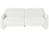 Sofa 3 Seater SALAND Fabric White