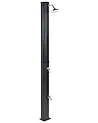 Freestanding Outdoor Solar Shower TOPOCALMA Black