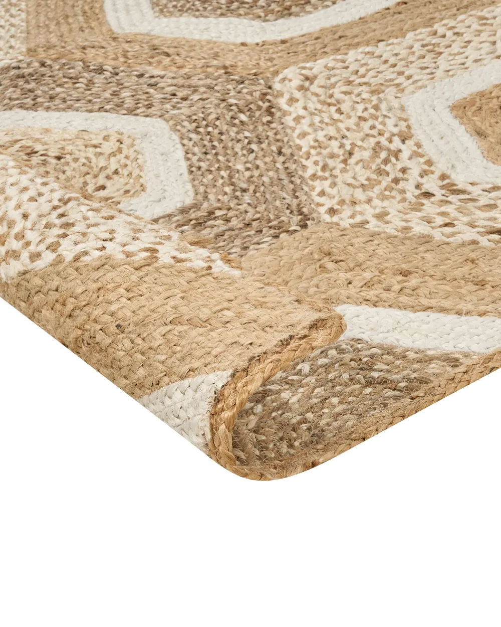 Tappeto BASOREN Beige 160 x 230 cm Iuta_886313