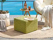 Pouf NALLI Matière synthétique Vert_1155633