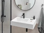 Wall Hung Basin CUSCO 750 x 430 mm Mineral Cast White_981542