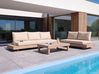Set da giardino con tavolo 5 posti MARETTIMO Legno di acacia certificato Beige