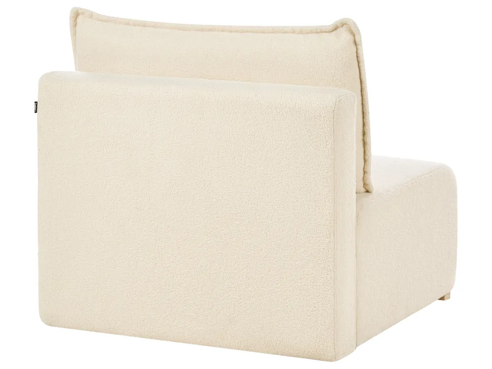 Modular Corner Sofa NERBO Boucle Off-White Left Hand_1033956