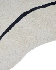 Rug DERA Beige 160 x 230 cm Viscose_904022