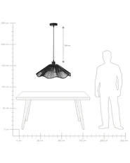 Pendant Lamp MIGORI Paper Black_1029240