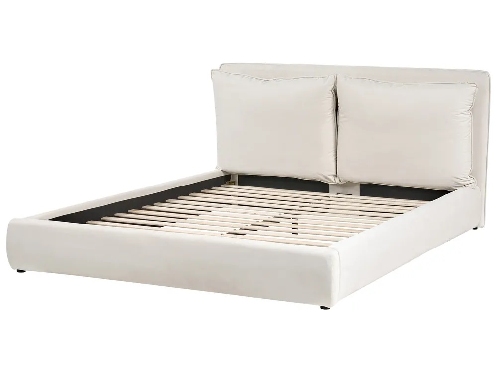 Waterbed Fabric BAJONNA 160 x 200 cm (EU King Size) Light Beige_1010799