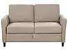Sofa dla 2 osób MARE ze schowkiem Beżowoszary