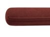 Chaise longue tessuto rosso lato sinistro GONESSE_927617