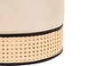 Velvet Pouffe Cream YANKTON_876765