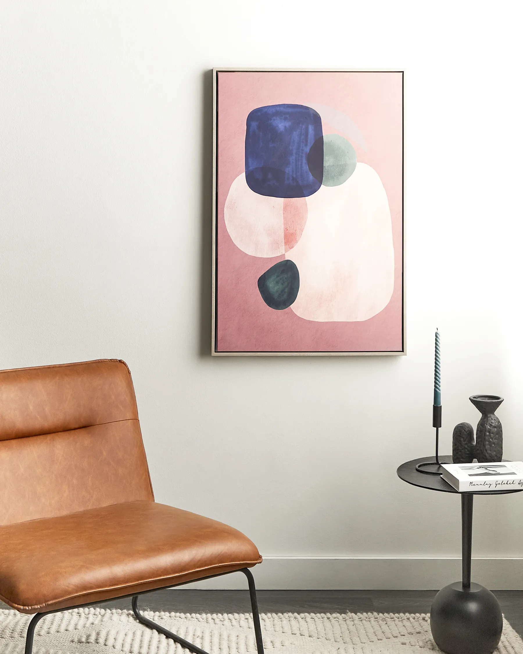 Obraz na płótnie ADELFIA 63 x 99 cm Motyw abstrakcyjny Kolorowy_891161
