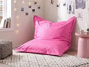 Pouf poire 300 L FUZZY 140 cm 180 cm Rose fushia_1150531