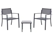 Bistro Set TAVOLETO Metal Dark Grey_1044780