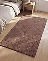 Faux Fur Rug GHARO Brown 80 x 150 cm