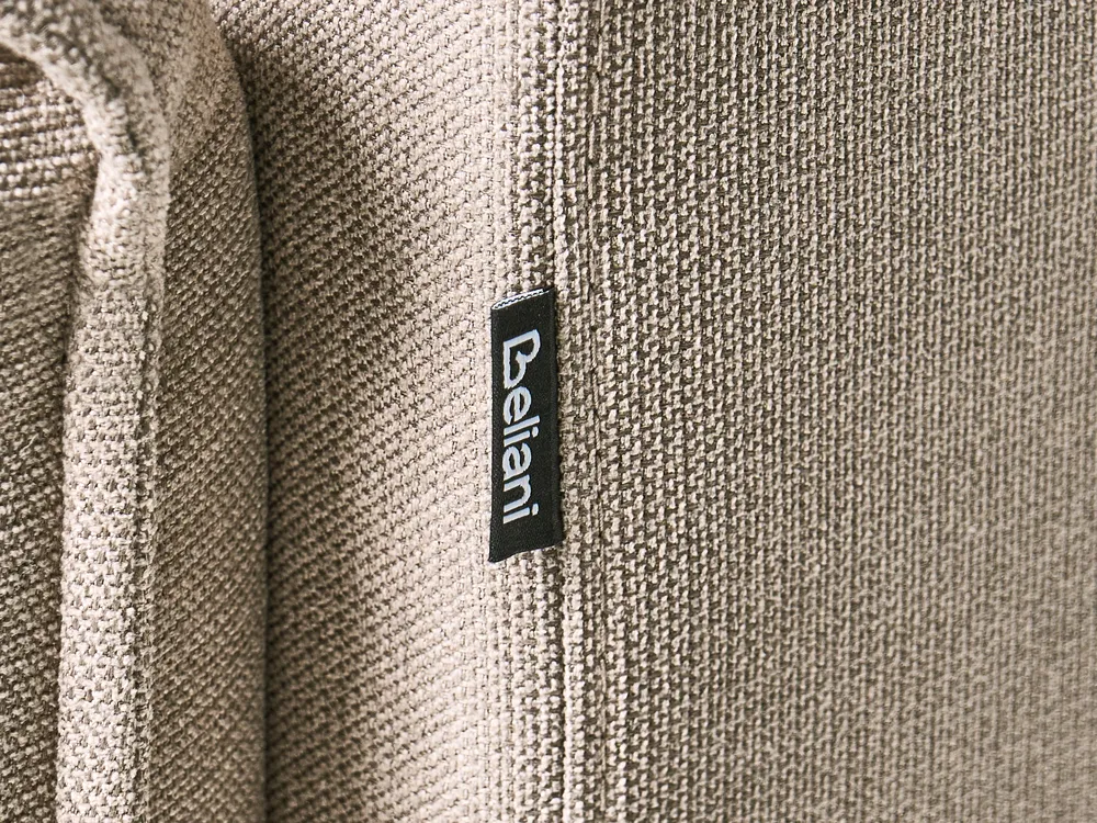 Sofa 3 Seater KUNES Fabric Taupe_1013123