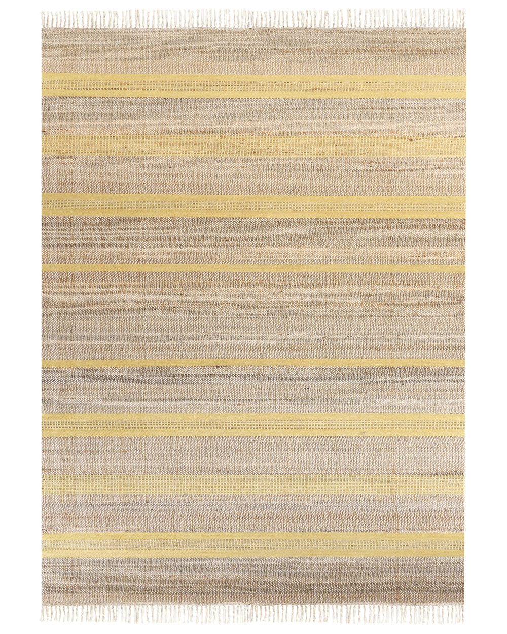 Rug TALPUR Yellow 160 x 230 cm Jute
