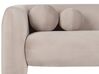 4-Sitzer Sofa Set Samtstoff taupe LEIREN _919510
