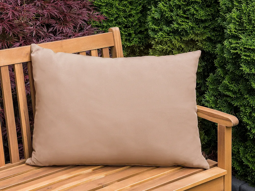 Cuscino Per Sedia A Dondolo In Bambù Imbottito Con Fantasia A Cuori