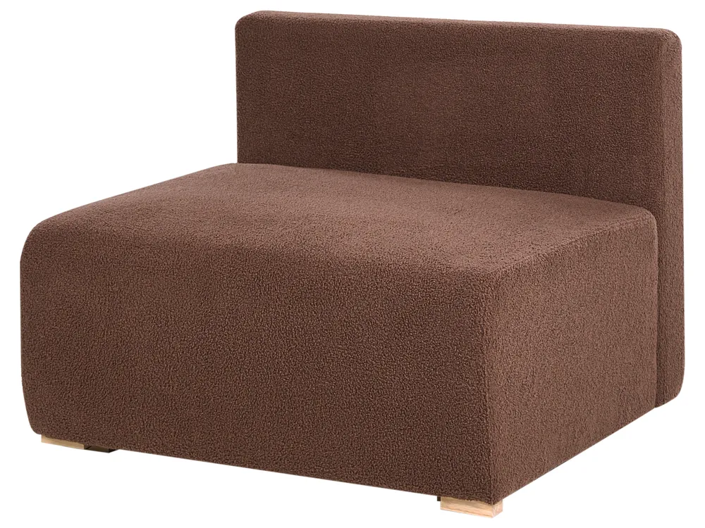 1-Seat Section NERBO Boucle Brown_1034281