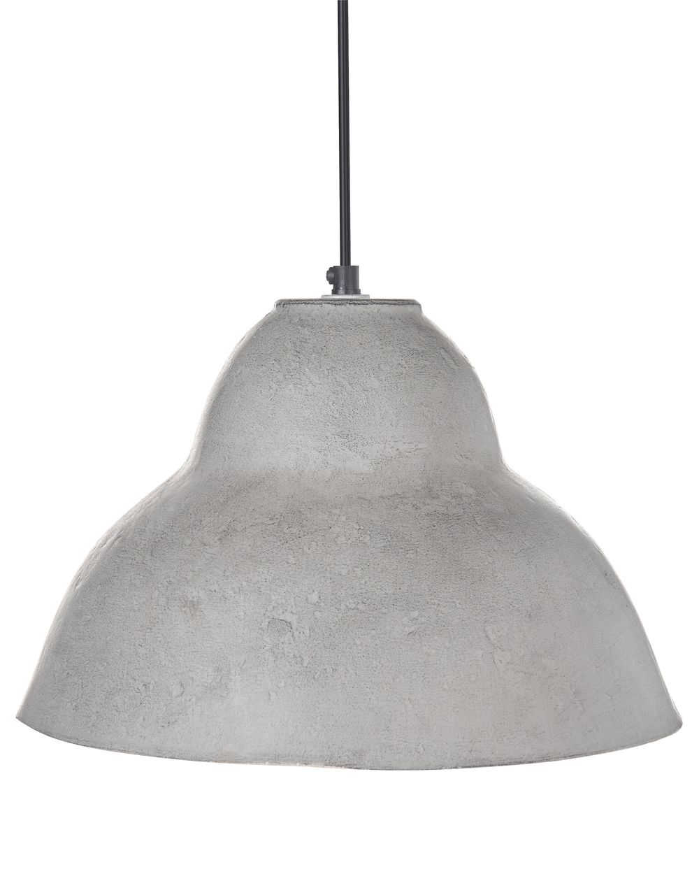 Pendant Lamp KABALEBO Papier-Mâché Grey