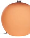 Lampa stołowa ceramiczna pomarańczowa LIMIA_878644