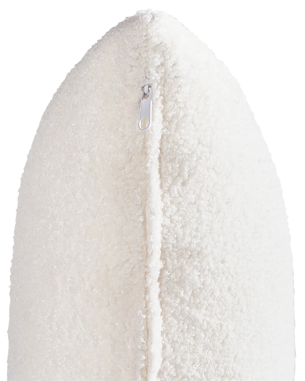 Swivel Armchair DALBY Boucle White_958796