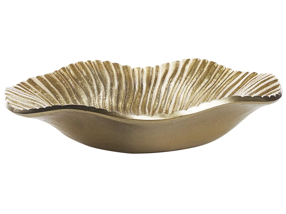 Cuenco decorativo HATRA Metal Dorado_830685