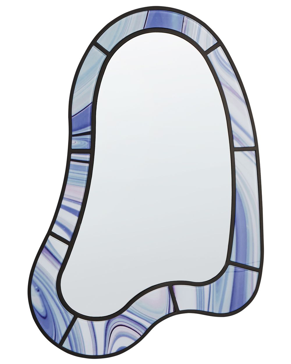 Lustro ścienne MONTSEC 49 cm 83 cm Fioletowy
