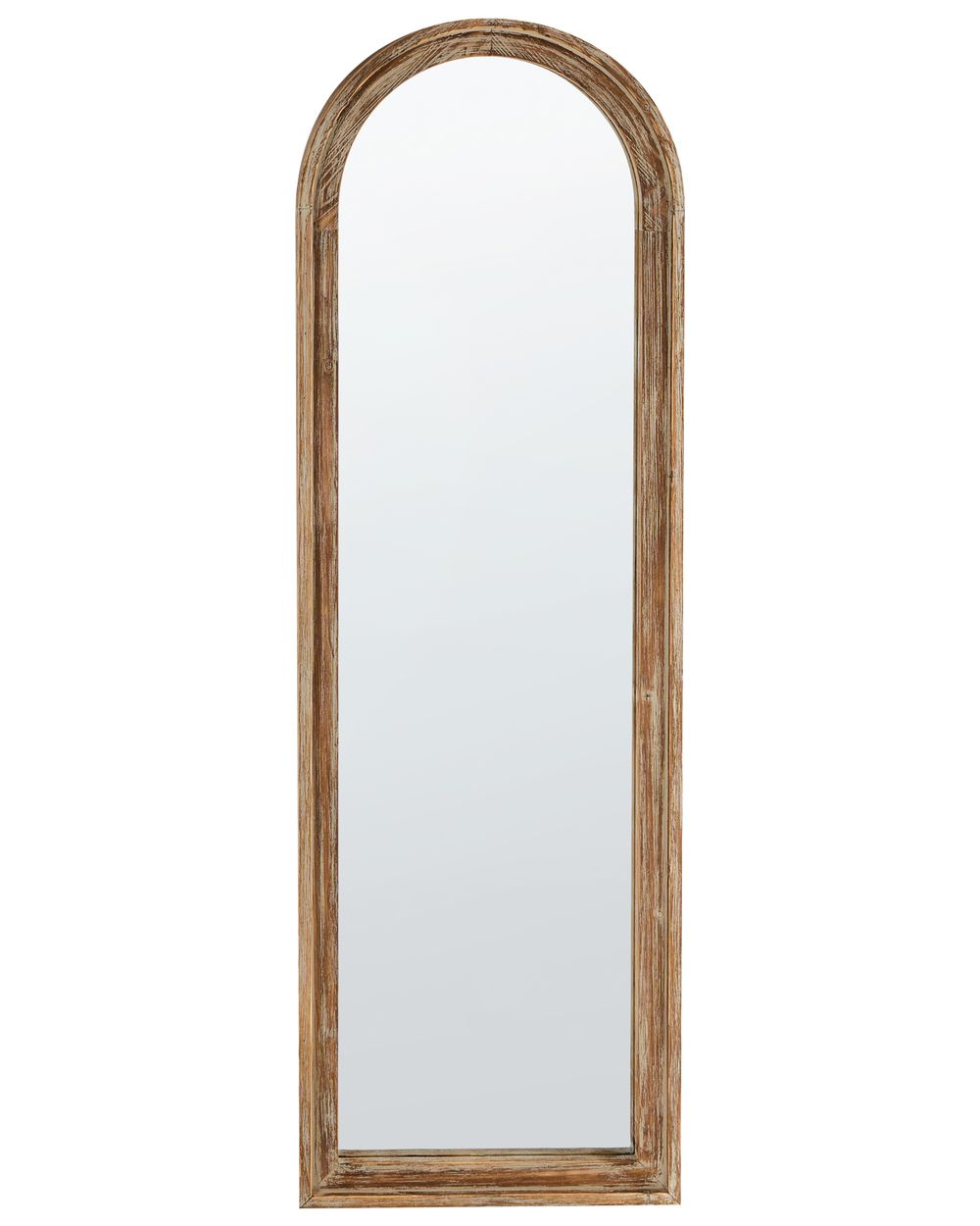 Falitükör COIGNY 55 cm 170 cm Fenyőfa Világosbarna