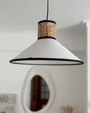 Pendant Lamp MANTUA Rattan White_1047935