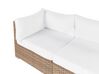 Loungeset 4-zits modulair rotan naturel rechtszijdig SANO II_933627