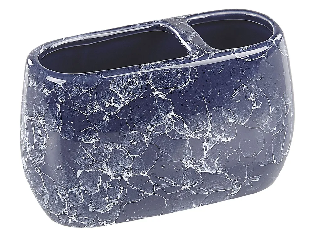 Lot Accessoires Salle De Bain Vintage Bleu Années 70 – Plexiglas Et Chrome