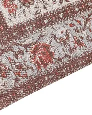 Tappeto BINNISZ Rosso 80 x 150 cm Cotone_852570