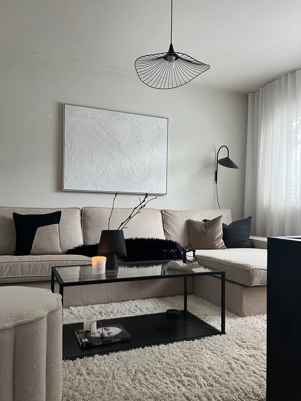 Pendant Lamp MAZARO Metal Black_836571