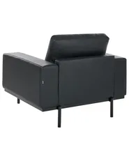 Armchair SOVIK Faux Leather Black_1041258