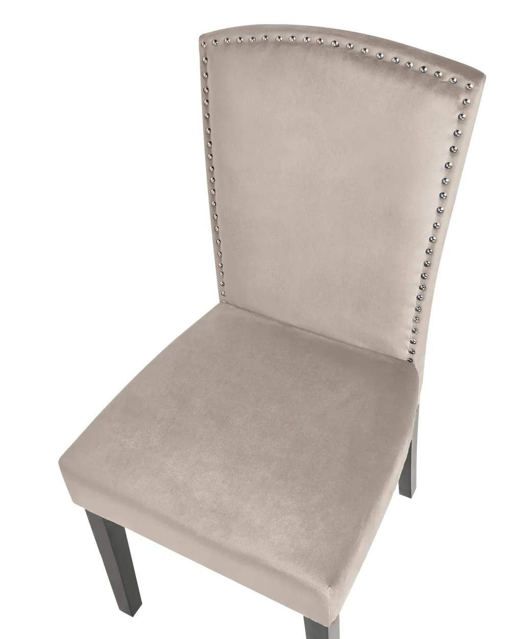 Set of 2 Dining Chairs PISECO Velvet Grey_781811