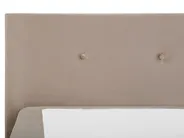 Boxspringbett Samtstoff CONSUL 160 x 200 cm Hellbeige_736369