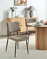 Esszimmerstuhl 2er Set STURGIS Cord Taupe_1176562