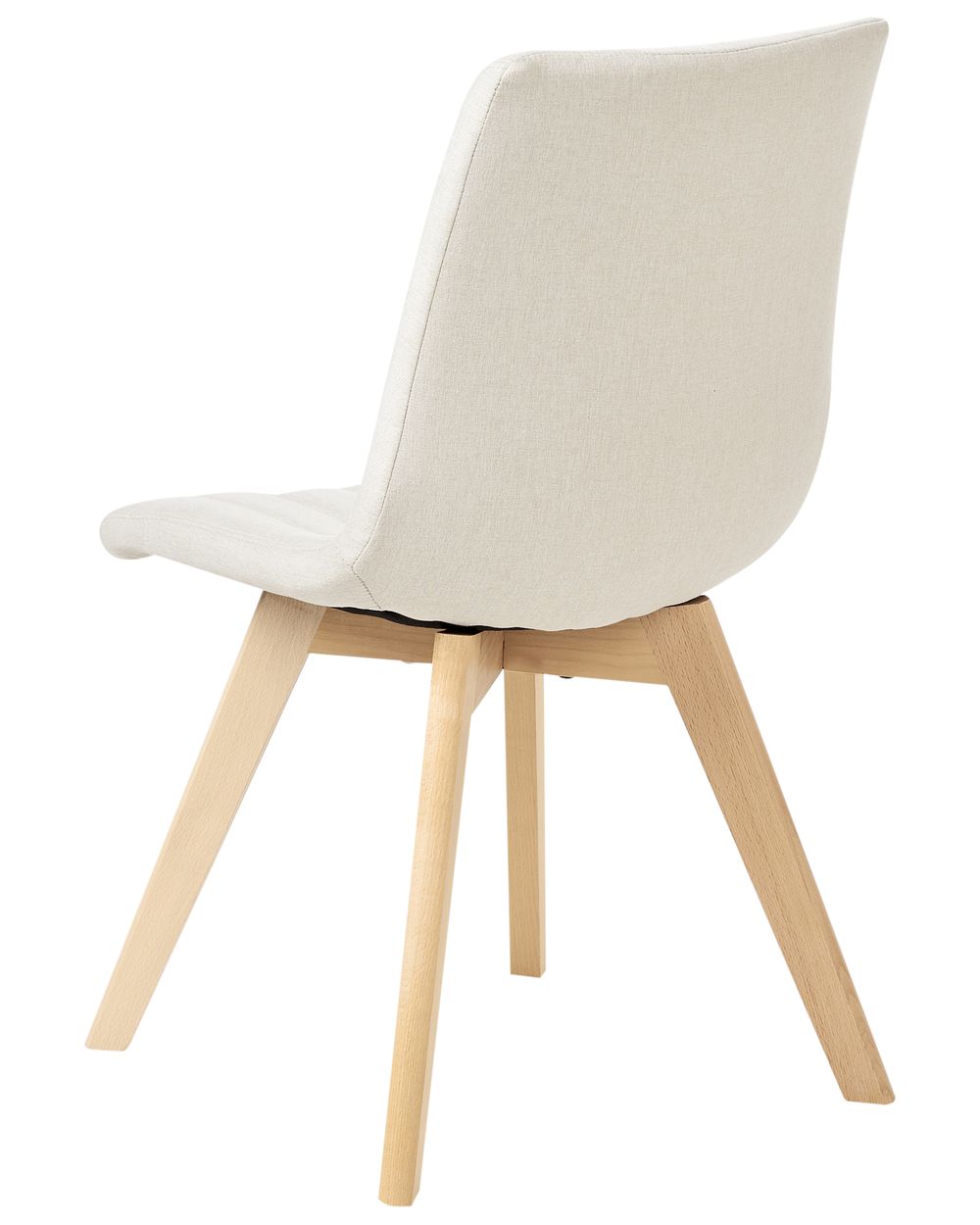 Off white fabric dining chairs discount