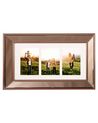 Mirrored Multi Frame for 3 Photos Copper DABOLA_812876