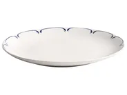 Zastawa stołowa 24-częściowa CHAROLI Porcelana Biały/ niebieski_1061863