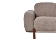 Living Room Set 4 Seater ODNES Boucle Taupe_1053021