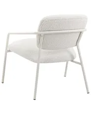 Set of 2 Armchairs LOA Fabric Off-White_1012534