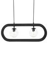 Mango Wood Pendant Lamp Black AYENSU_931016