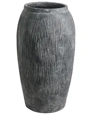 Wazon na kwiaty ARGINO 50 cm Szary_1032484