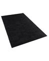 Shaggy Area Rug 200 x 300 cm Black DEMRE_806207