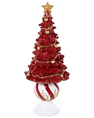 HITIS 32/32/40 cm Albero di Natale Rosso/Bianco_1175563