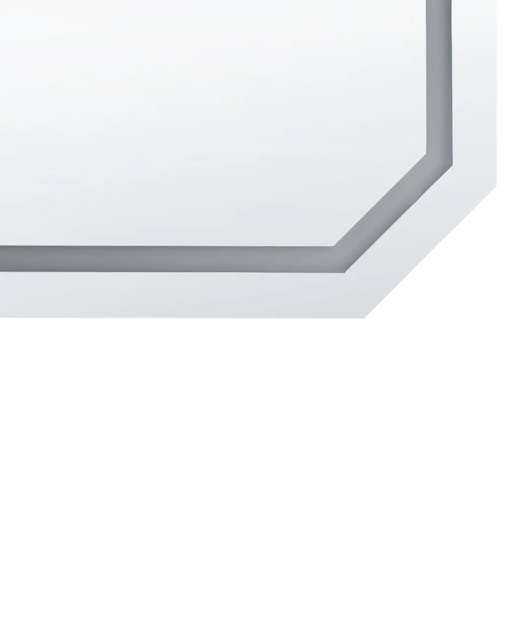 LED Bathroom Mirror LOCMARIAQUER 120 cm 60 cm Silver_837564