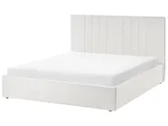 Ottoman Bed TARASCON Fabric Light Beige 140 x 200 cm (EU Double)_1021235