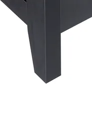 Scarpiera con appendiabiti DURACK Nero/Marrone chiaro_1050279